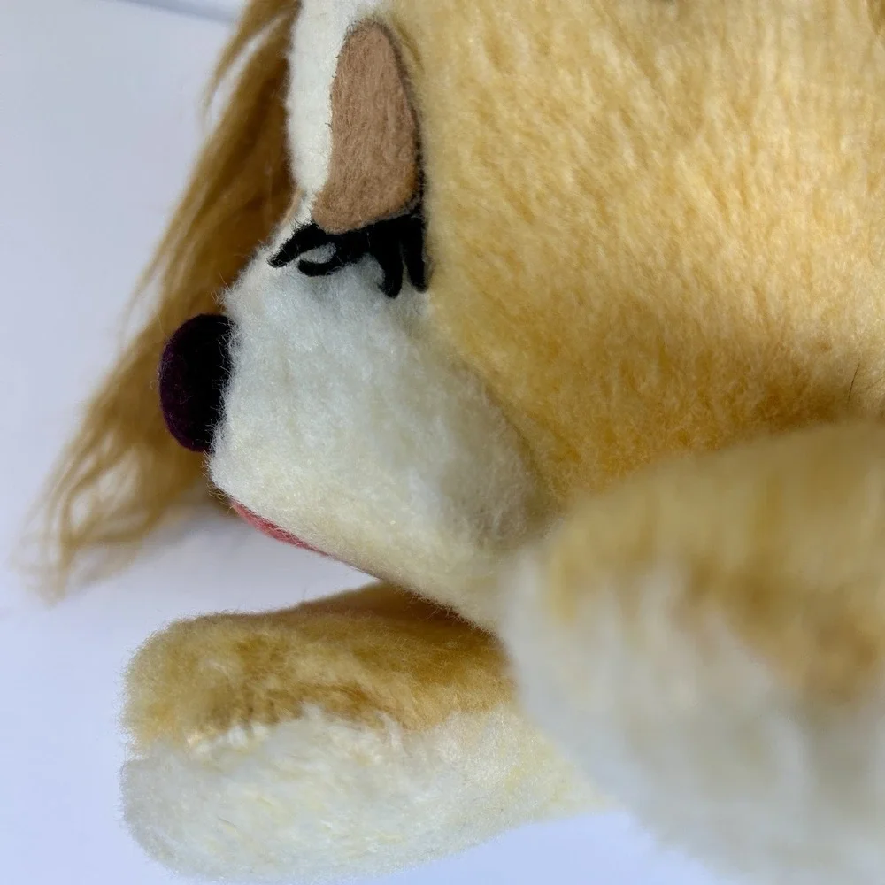 VTG 1960s Disney Lady & The Tramp Plush Sleeping California Stuffed Toys  USA